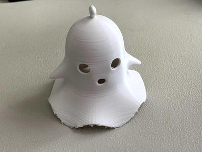 Halloween Ghost Decoration with Rotated Hole