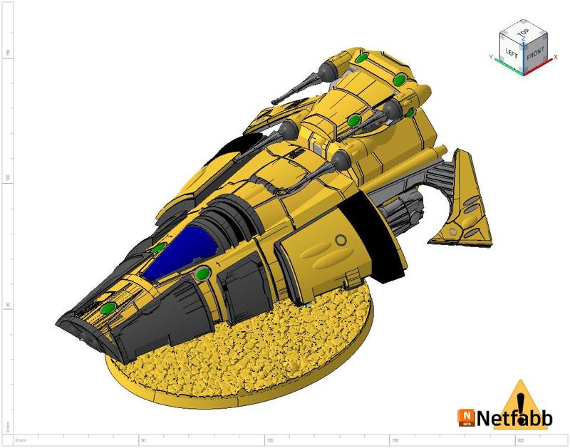 Archer Space Elf Vulfen Grav Tank