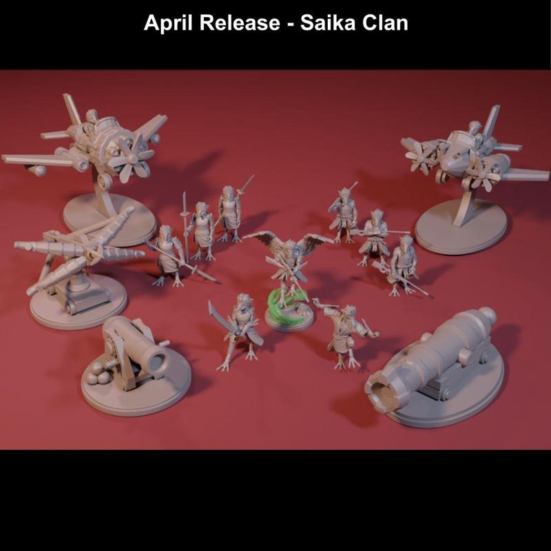 April 24 Release - Saika Clan
