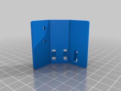 Anycubic i3 Mega Kabelhalter bei TITAN AERO - Direktextruder Umbau