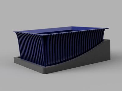 Modern Bonsai Pot + Drip Plate