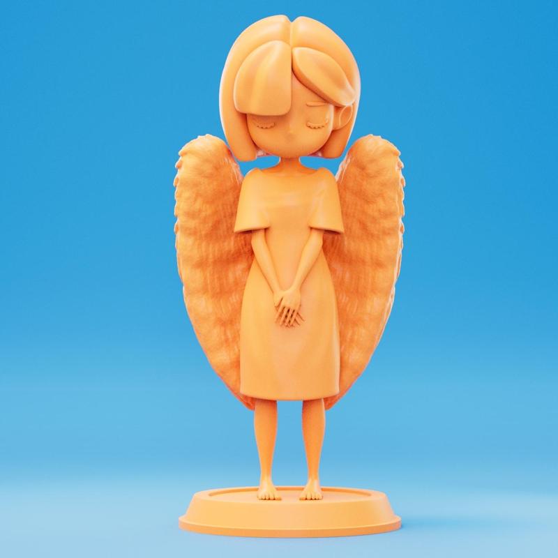 3D Printable Angel