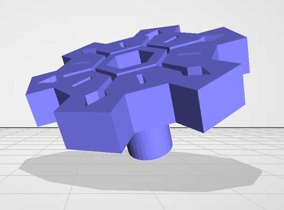 Time Gear Extruder Knob