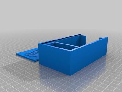 HeroQuest Card and Dice Box with Sliding Lid