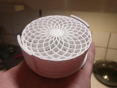 Spiro-Coasters Remix (High-Poly Holder + Some Variations)