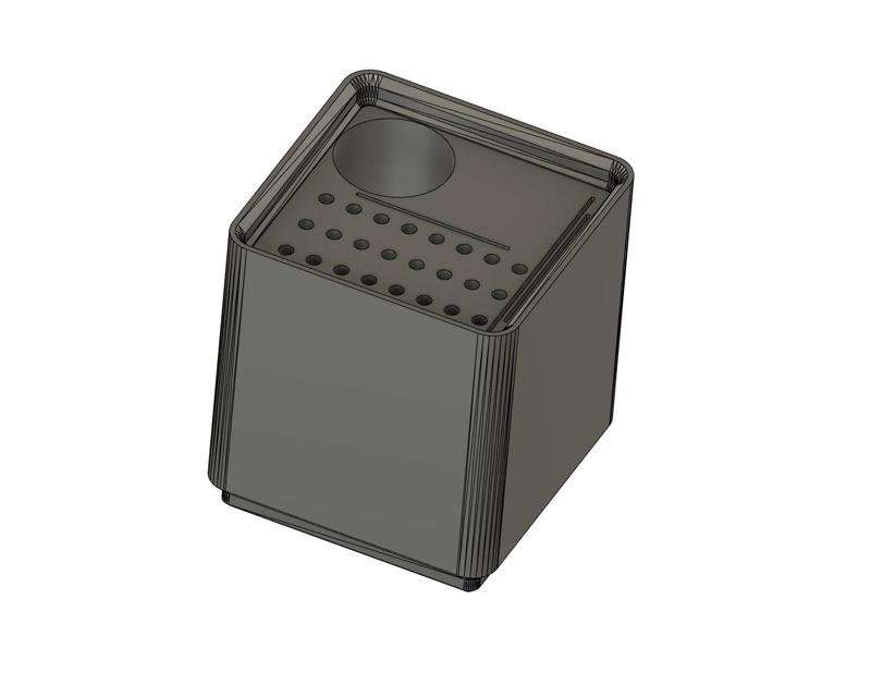 Gridfinity Micro Polishing Pen/bits holder