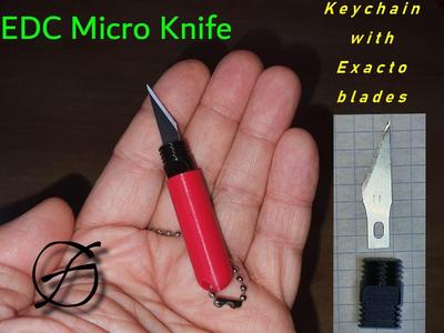 EDC Micro Knife - Keychain (Scalpel) + V2