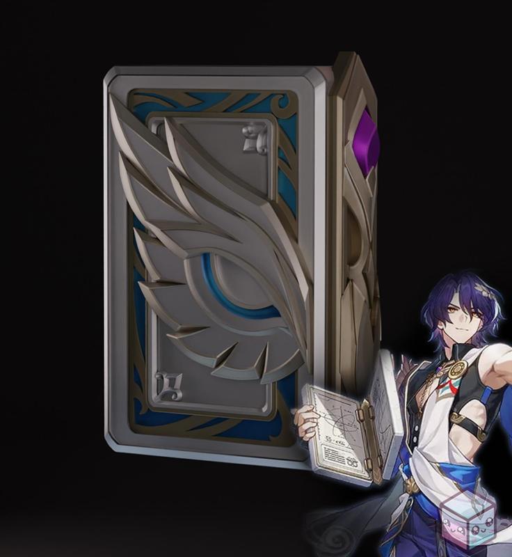 Book/Game HSR Dr.Ratio / Cosplay Hoyovers Low poly pack