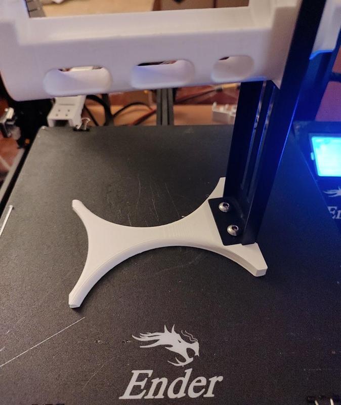 Ender Filament roller base