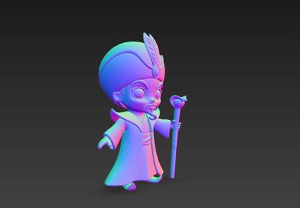 Chubbi Figure Jafar – Disney Aladdin Villain
