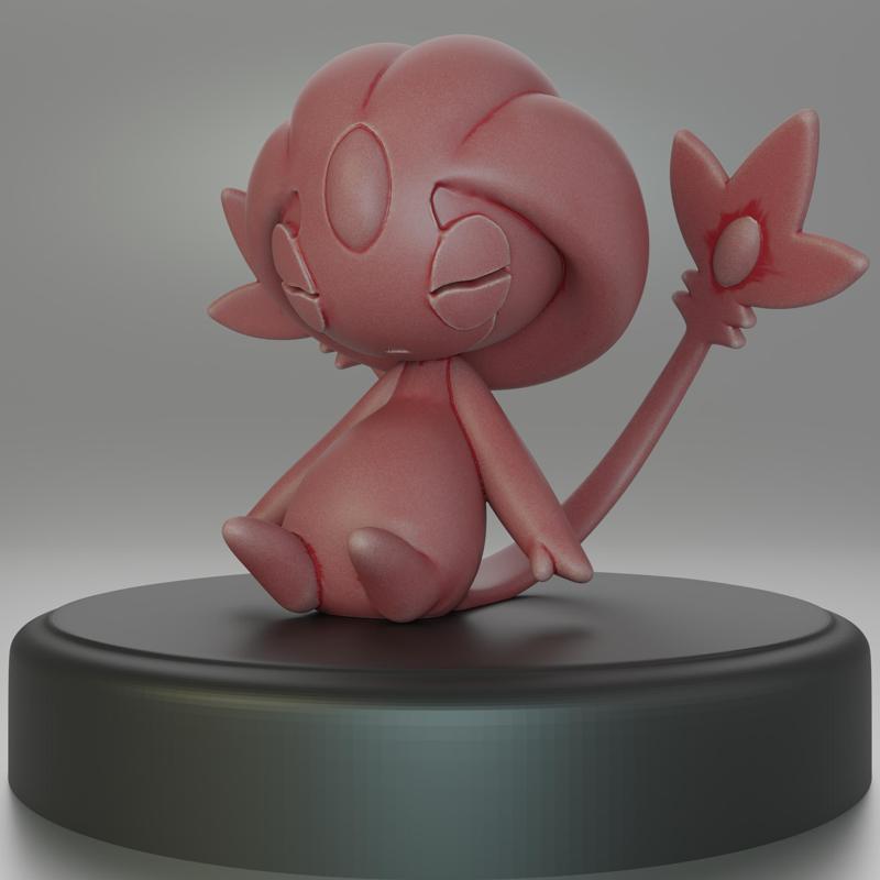 480- Uxie Pokemon Figure