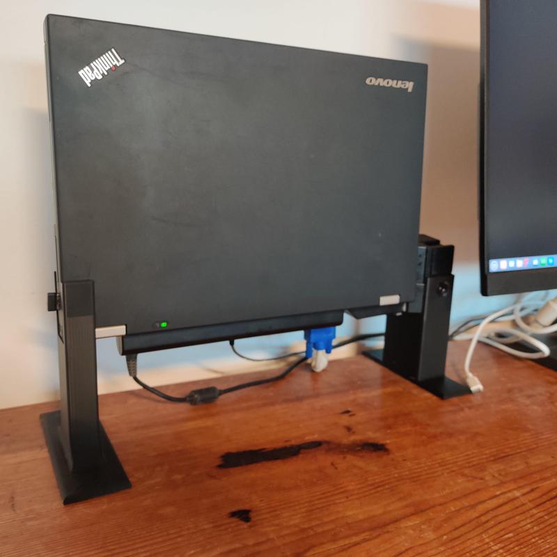 Lenovo ThinkPad stand including docking station