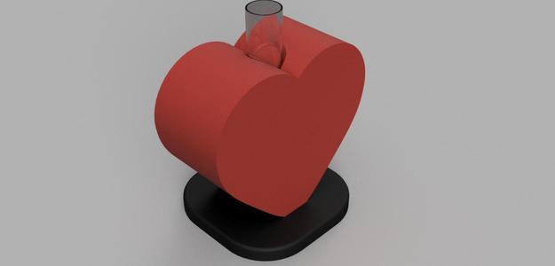 Heart vase