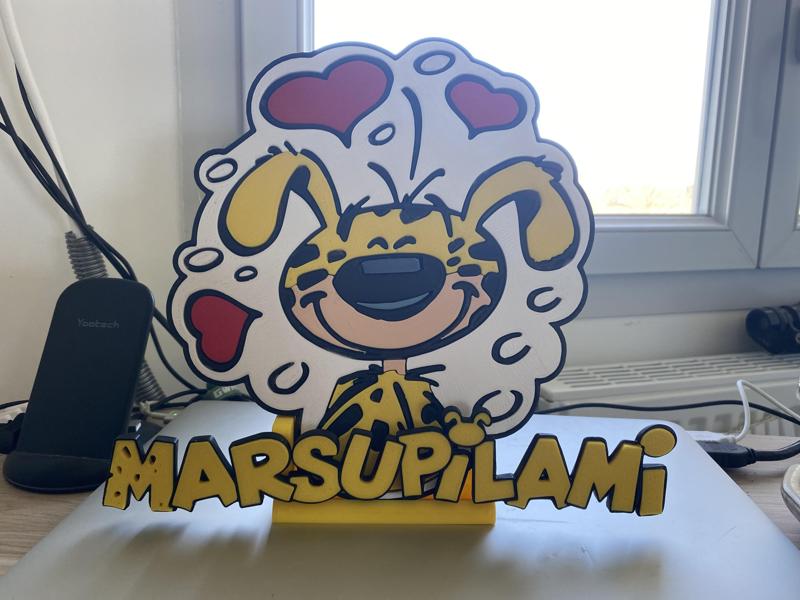 Support Badge Marsupilami