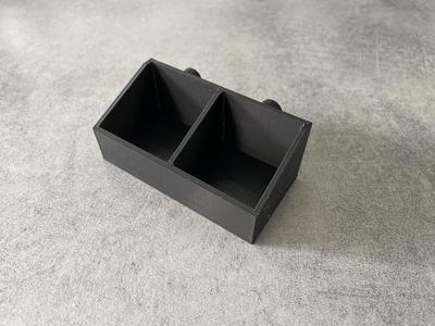 Small storage box for Lidl's Powerfix tool wall organizer