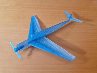 Greeting-Card Plane with Propeller