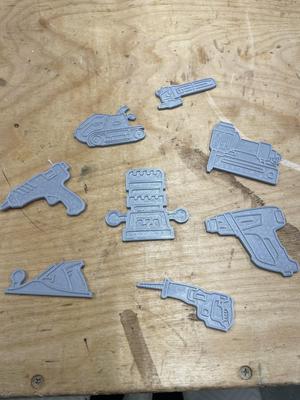 Assorted workshop icons / symbols