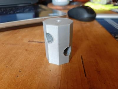12mm aluminium tubes holder
