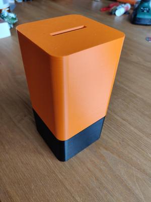 SLA printer piggy bank
