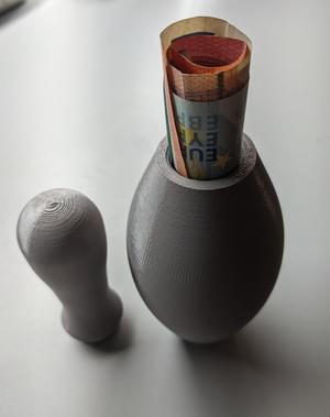Bowling Pin Present Container