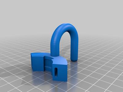 Wire shelf hook