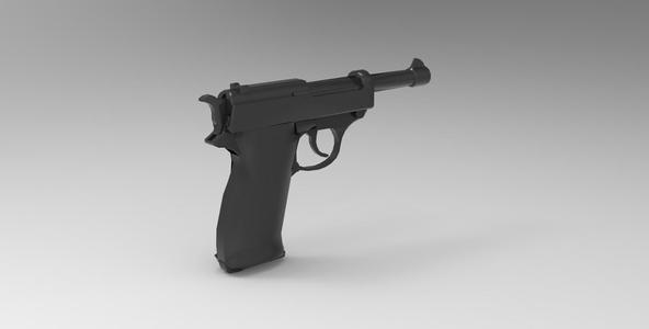 Walther P38 semi-automatic pistol