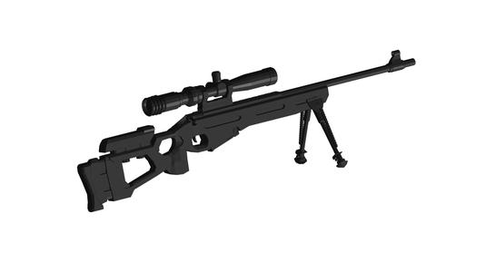 SV98 sniper rifle