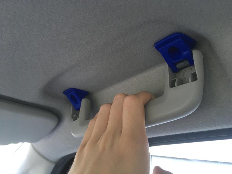 Grab handle mounts (Ford S-Max)