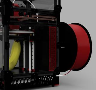 Voron V0 - Modesty Mesh