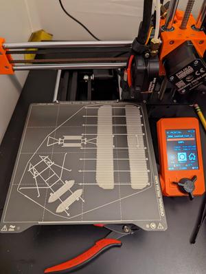 Wrights Flyer 1903 - split for smaller beds (Prusa Mini+)