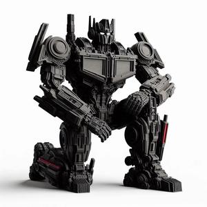 Transformer Robot 3D Print – Machine Sitting on One Knee