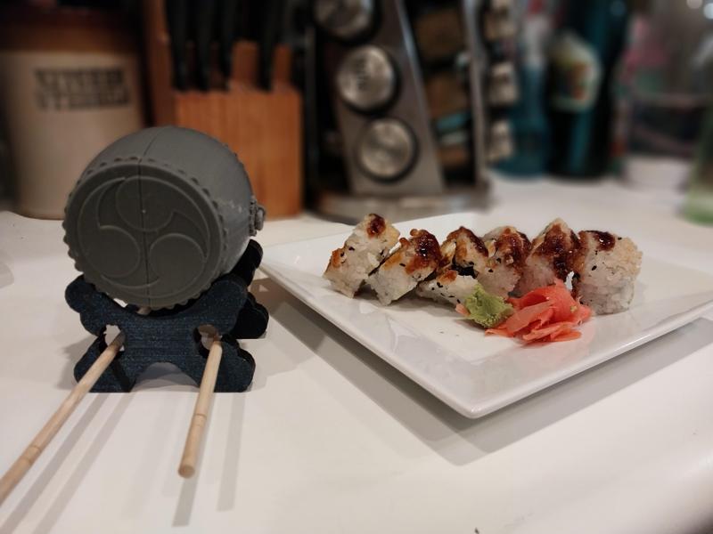 Taiko Chopstick and Sauce Holder