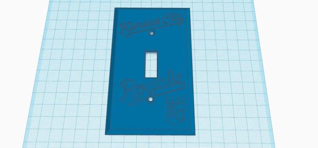 Kansas City Royals switch cover