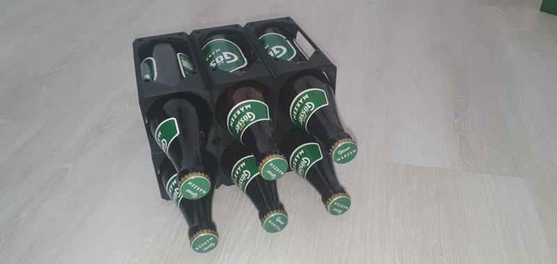 Modular Bottle Holder for Fridges with suction pads