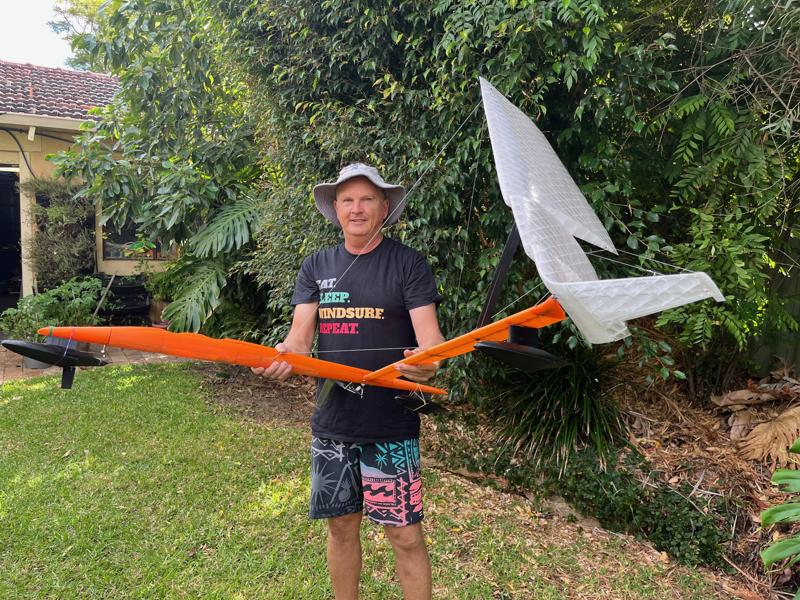 Sail Rocket 2 1:10.5 scale