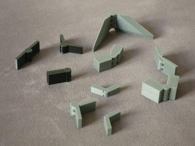 Vertical customizable hinge