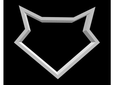 Low Poly Fox Cookies Cutter