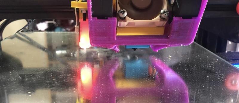 BlTouch for Petsfang Duct MicroSwiss E3