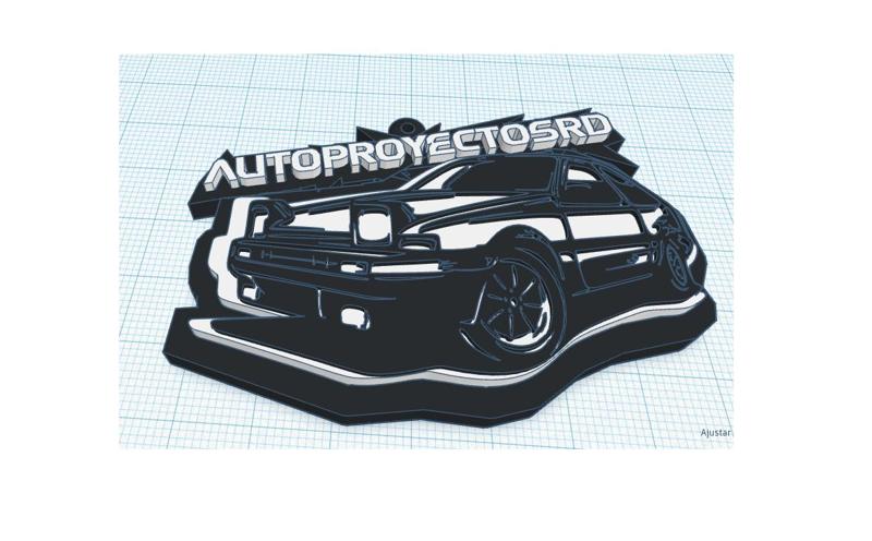 Llavero Toyota Trueno ORIGINAL V2