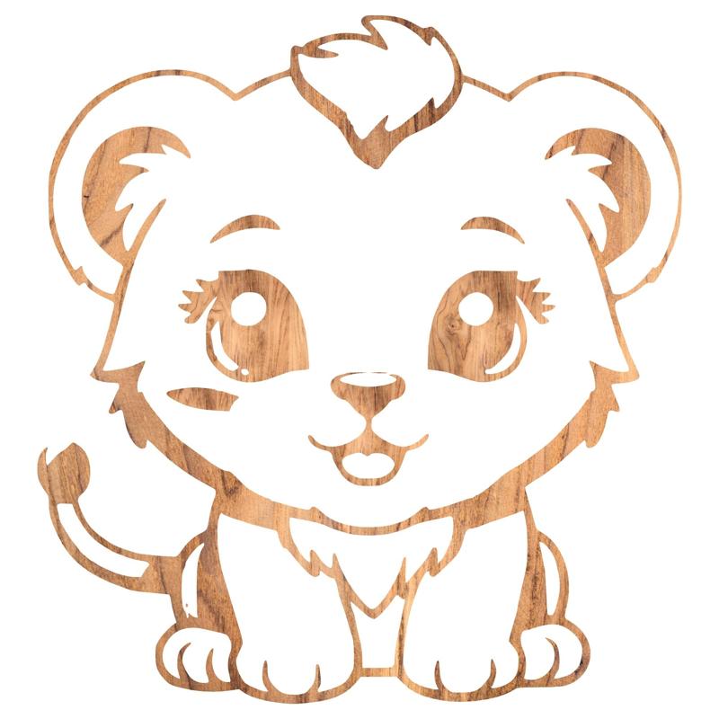 Cute Lion Home Decor Wall Art No.6