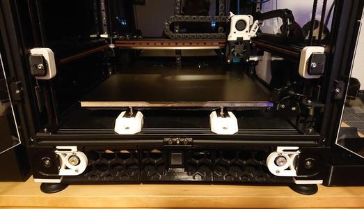 Voron 2.4 bed frame brackets 2020 extrusion