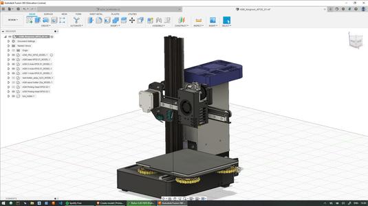 Tool holder for Kingroon KP3S