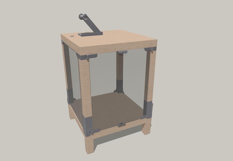 Lack enclosure for Elegoo Neptune 3 Pro