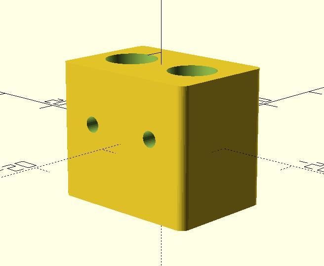 Customizable Z-endstop mount for Creality Ender-7