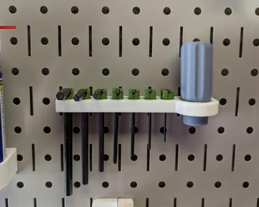 Allen Key Screwdriver Set Holder - Wall Control