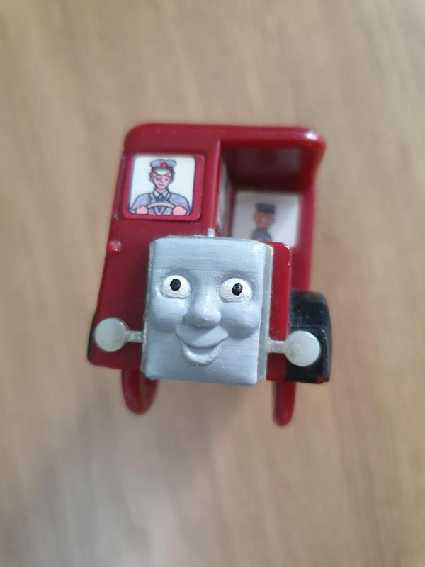 Bertie the Bus face and battery cover
