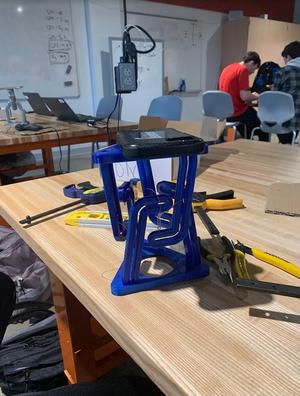 6-Arm Tensegrity Structure