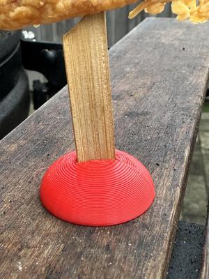 puff pastry Christmas tree holder