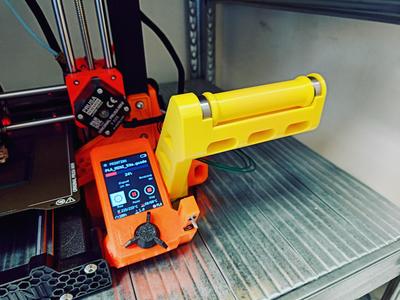 Prusa Mini front spool holder with Filler system