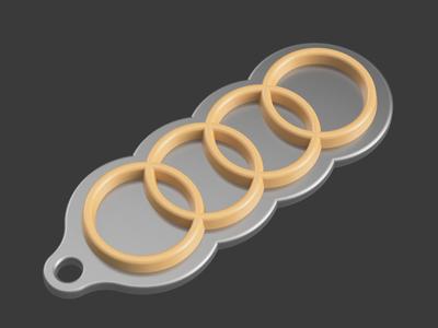 Audi Keychain